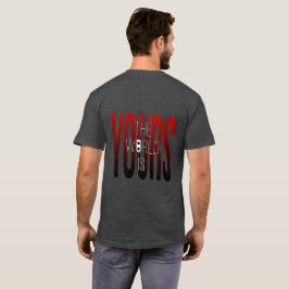 Camiseta El mundo es tu té | Ropa de calle inspiradora