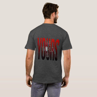 Camiseta El mundo es tu té | Ropa de calle inspiradora