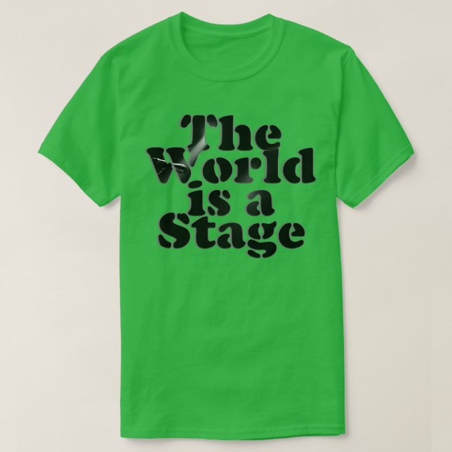 Camiseta El mundo es una etapa (Diseño del anverso)