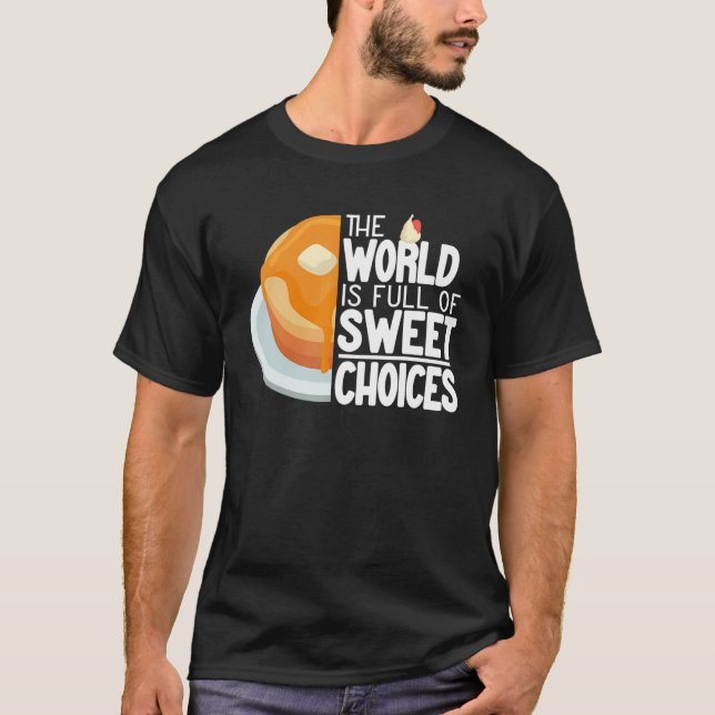 Camiseta El mundo es una panca adorable para las mujeres cr (Anverso)