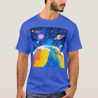 Camiseta El mundo impulsado por el chica musical