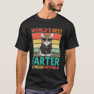 Camiseta El Mundo Mejor Por Lo Que Me Refiero A Papá Gato