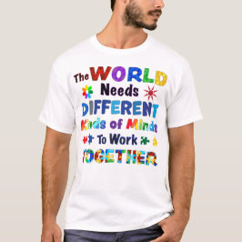 Camiseta El mundo necesita diferentes clases de mentes