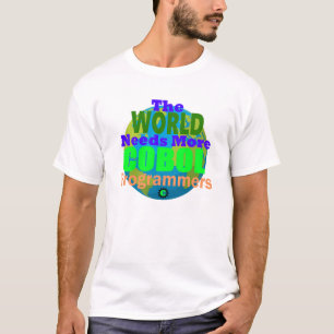 Camiseta El mundo necesita más programadores de Cobol