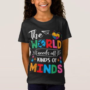 Camiseta El mundo necesita todo tipo de conciencia de los a