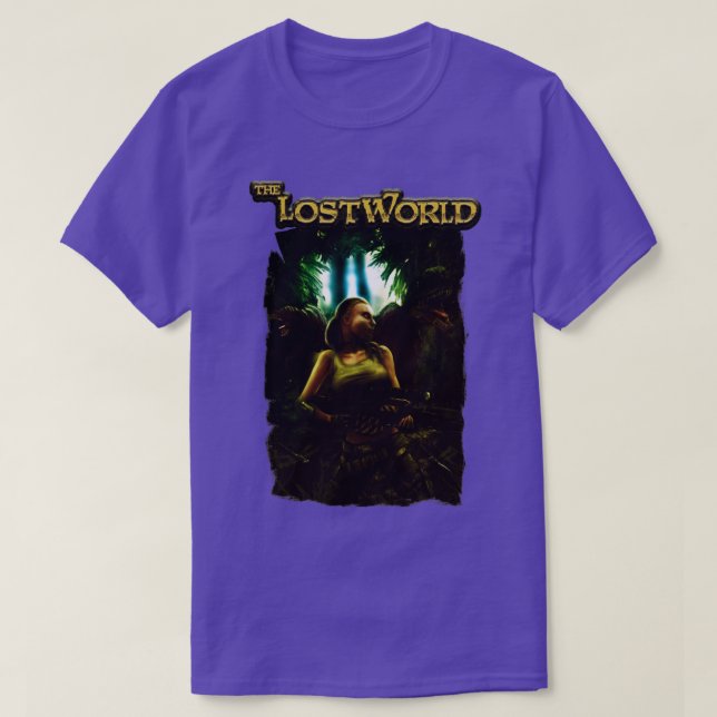 Camiseta El mundo perdido (Diseño del anverso)