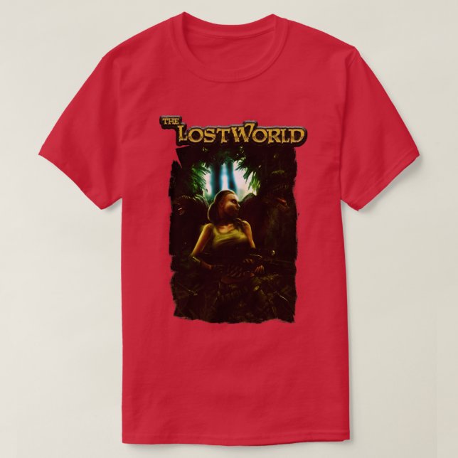 Camiseta El mundo perdido (Diseño del anverso)