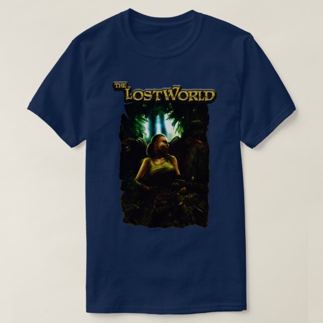 Camiseta El mundo perdido (Diseño del anverso)