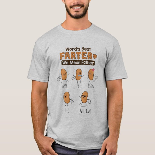 Camiseta El mundo personalizado más avanzado hasta 5 (Anverso)