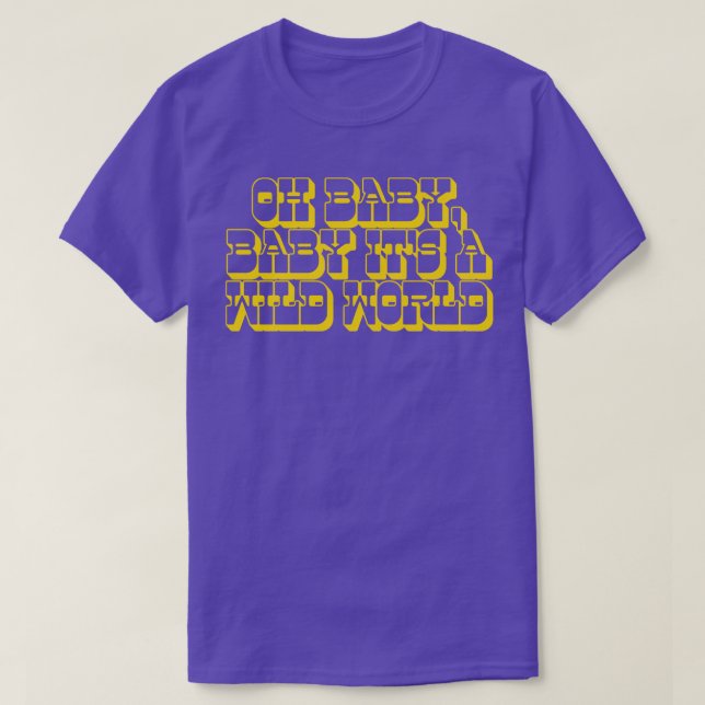 Camiseta El mundo salvaje del gato Stevens 1 (Diseño del anverso)
