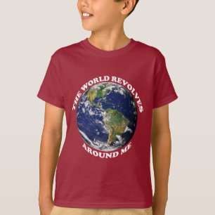 Camiseta El mundo se retuerce alrededor de mis hijos