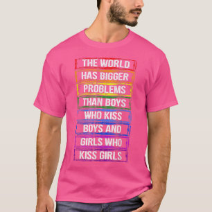 Camiseta El mundo tiene mayores problemas para la comunidad