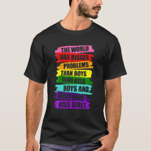 Camiseta El mundo tiene mayores problemas para la comunidad