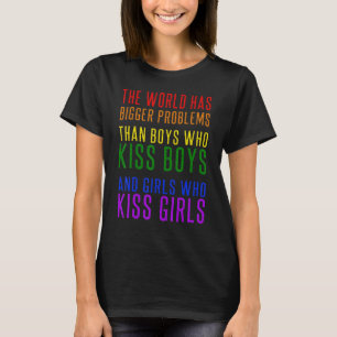 Camiseta El mundo tiene mayores problemas para la comunidad