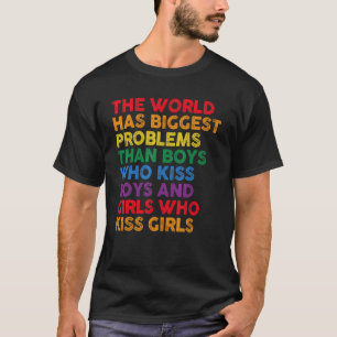 Camiseta El mundo tiene mayores problemas para la comunidad