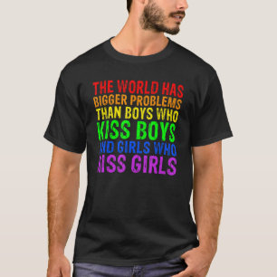 Camiseta El mundo tiene mayores problemas que las personas 