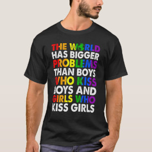 Camiseta El mundo tiene mayores problemas que los niños bes