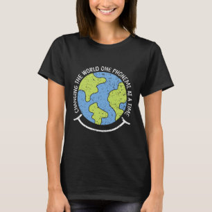 Camiseta El Mundo Un Fonema A La Vez Conciencia De La Disle