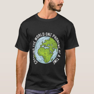 Camiseta El Mundo Un Fonema A La Vez Conciencia De La Disle