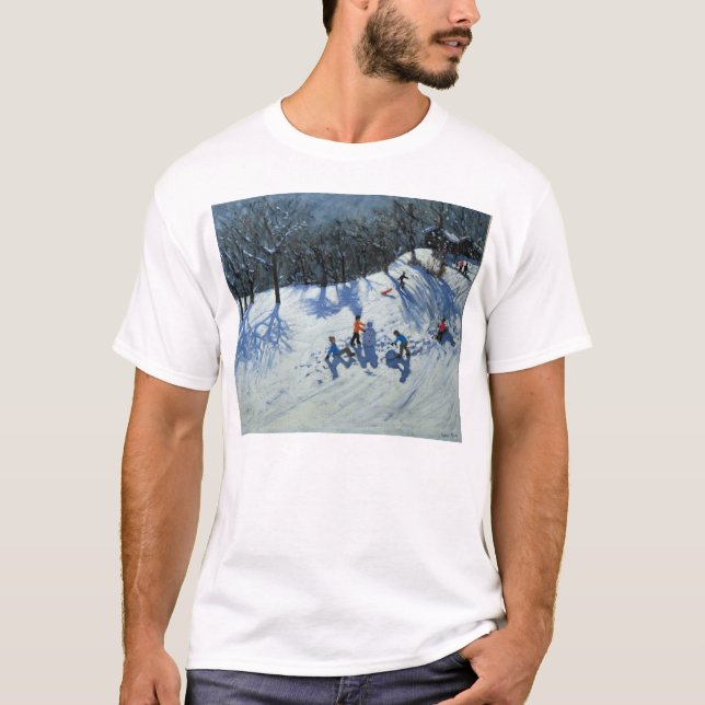 Camiseta El muñeco de nieve 2 (Anverso)