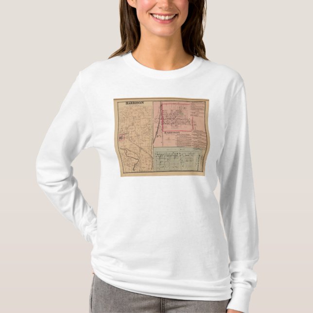 Camiseta El municipio de Harrison, Ohio (Anverso)