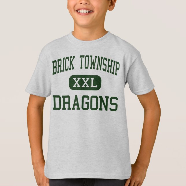 Camiseta El municipio del ladrillo - dragones - alto - (Anverso)
