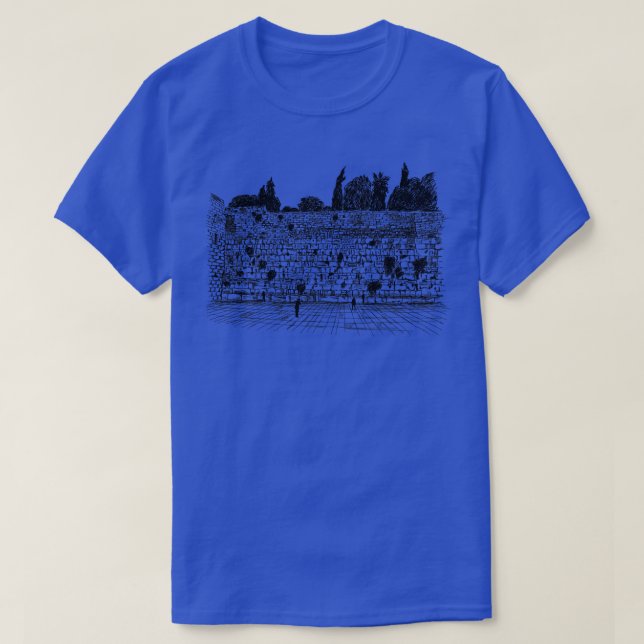 Camiseta El muro occidental (Diseño del anverso)