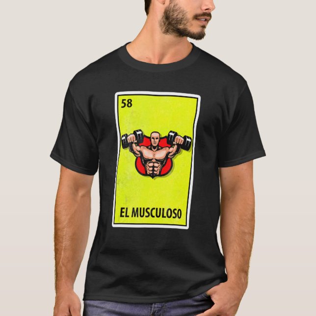 Camiseta El Musculoso Lotaje de Parodia Mexicana 1 (Anverso)