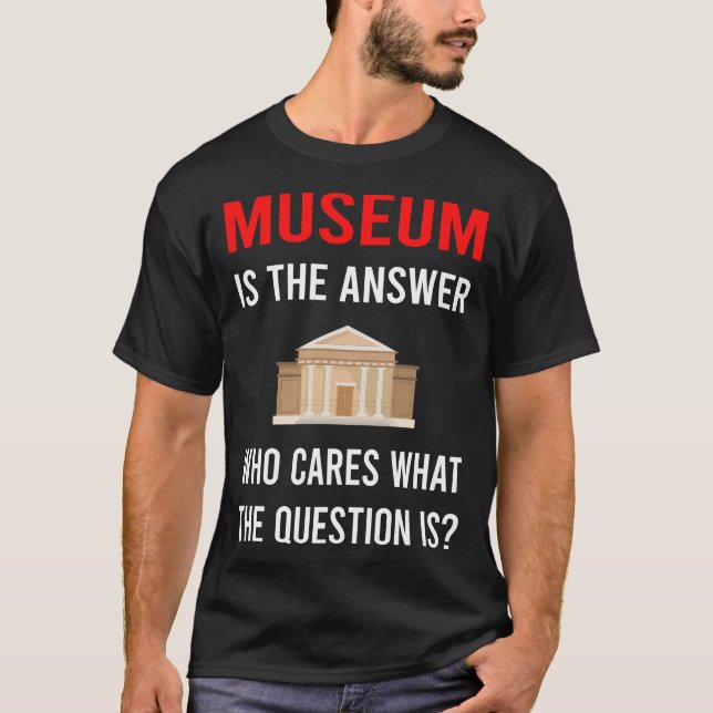 Camiseta El Museo de la Respuesta (Anverso)