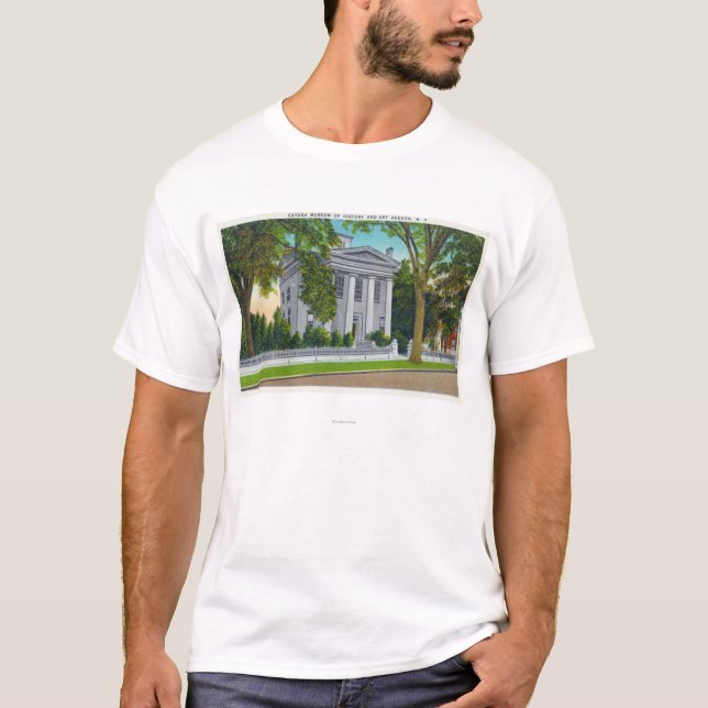 Camiseta El museo del Cayuga de la historia y del arte (Anverso)