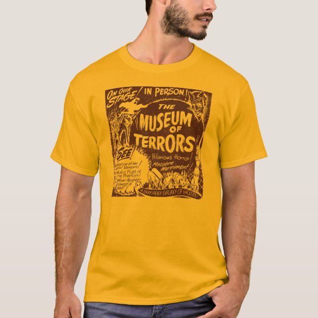 Camiseta El museo del poster de la demostración del (Anverso)