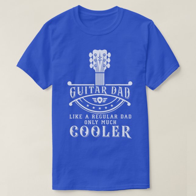Camiseta El músico guitar guitar Dads es Guay Guitar Proten (Diseño del anverso)