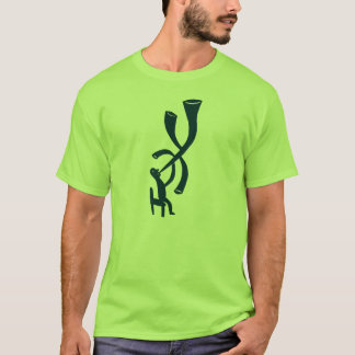Camiseta El músico va felicidad de la esperanza de la danza