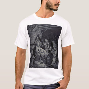 Camiseta El Nacimiento de Gustave Doré Tinta Victoriana Pre