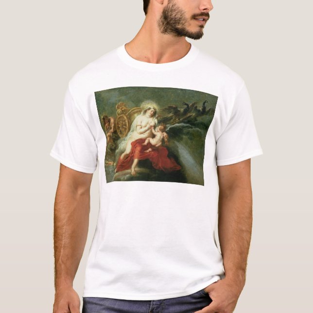Camiseta El nacimiento de la vía láctea, 1668 (Anverso)