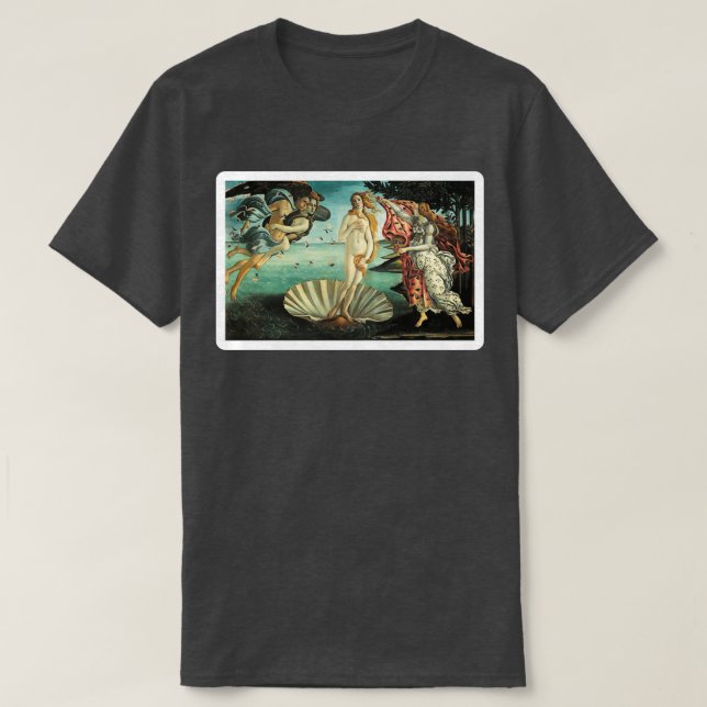 Camiseta El nacimiento de Venus 21 (Diseño del anverso)