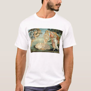 Camiseta El nacimiento de Venus, c.1485 (temperatura sobre 