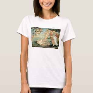 Camiseta El nacimiento de Venus, c.1485 (temperatura sobre 