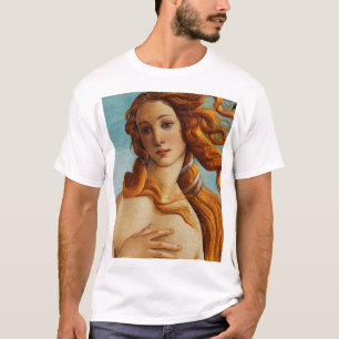 Camiseta El nacimiento de Venus (detalle), Sandro Botticell
