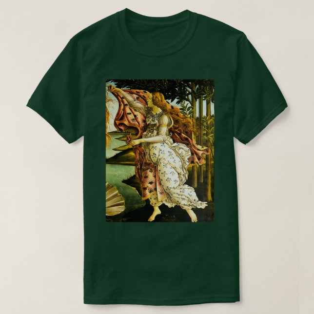 Camiseta El nacimiento de Venus La Hora (Diseño del anverso)