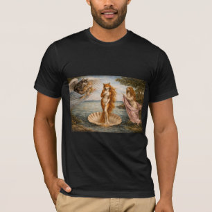 Camiseta El nacimiento de Venus peludo