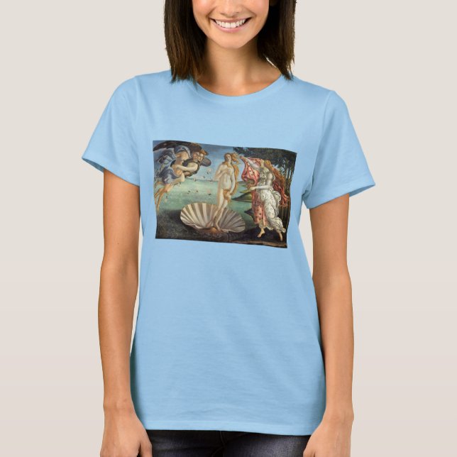 Camiseta El nacimiento de Venus por Sandro Botticelli (Anverso)
