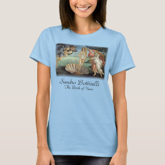 Camiseta El nacimiento de Venus por Sandro Botticelli
