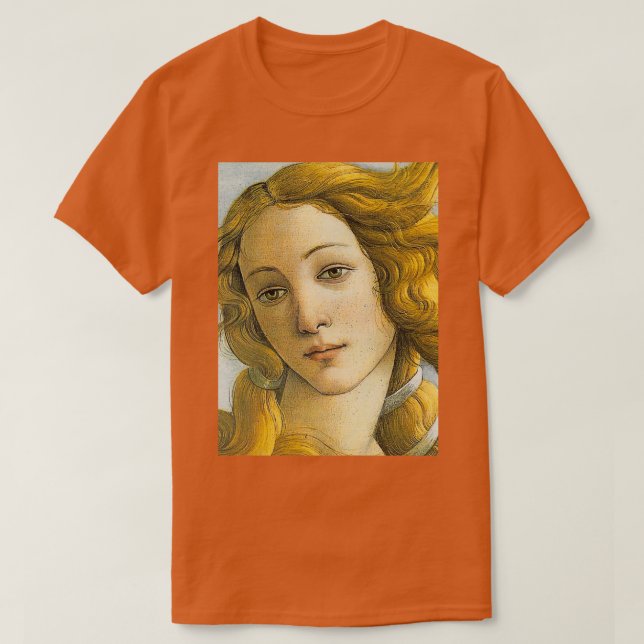 Camiseta El nacimiento de Venus Sandro Botticelli 10 (Diseño del anverso)