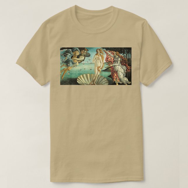 Camiseta El nacimiento de Venus Sandro Botticelli 14851486 (Diseño del anverso)