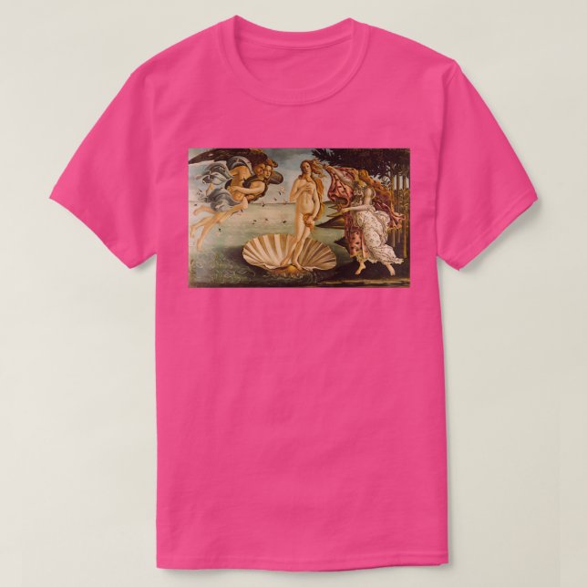 Camiseta El nacimiento de Venus Sandro Botticelli un regalo (Diseño del anverso)