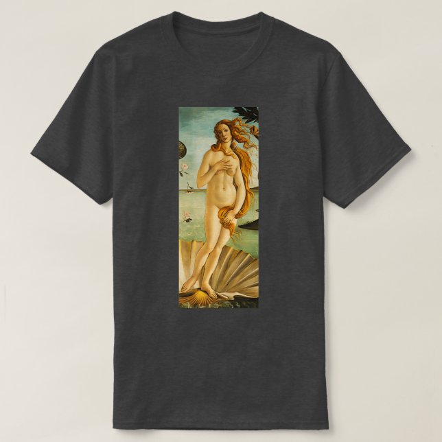 Camiseta El nacimiento de Venusquot 1 (Diseño del anverso)