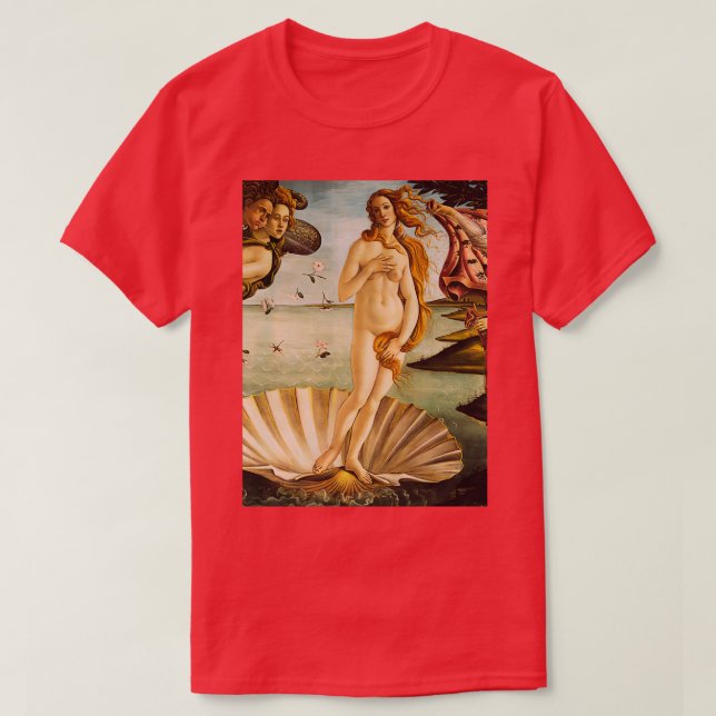 Camiseta El nacimiento de Venusquot 2 (Diseño del anverso)