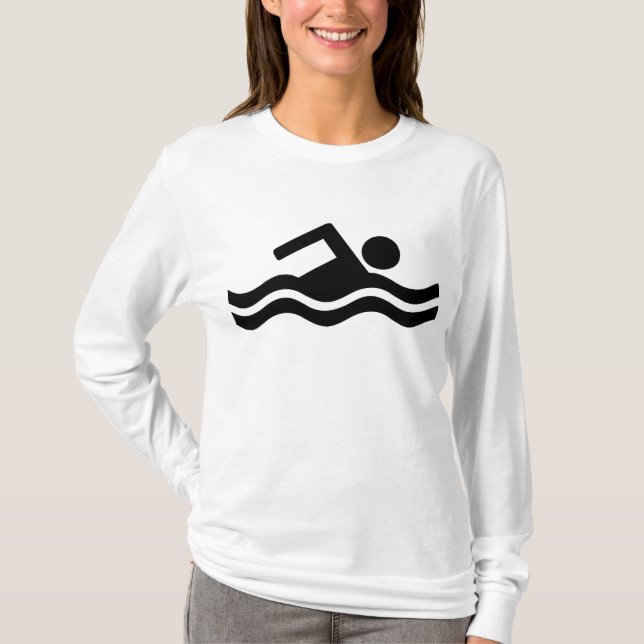 Camiseta El nadar (Anverso)