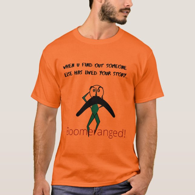 Camiseta El naranja "My Story" Tee Boomeranged (Anverso)